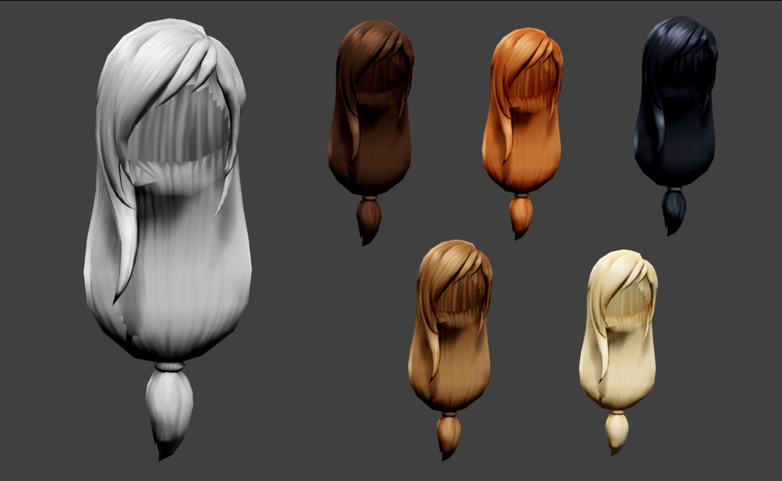 Hair Free 3D Models download - Free3D