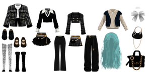 Old Money Set [MMD/FBX]