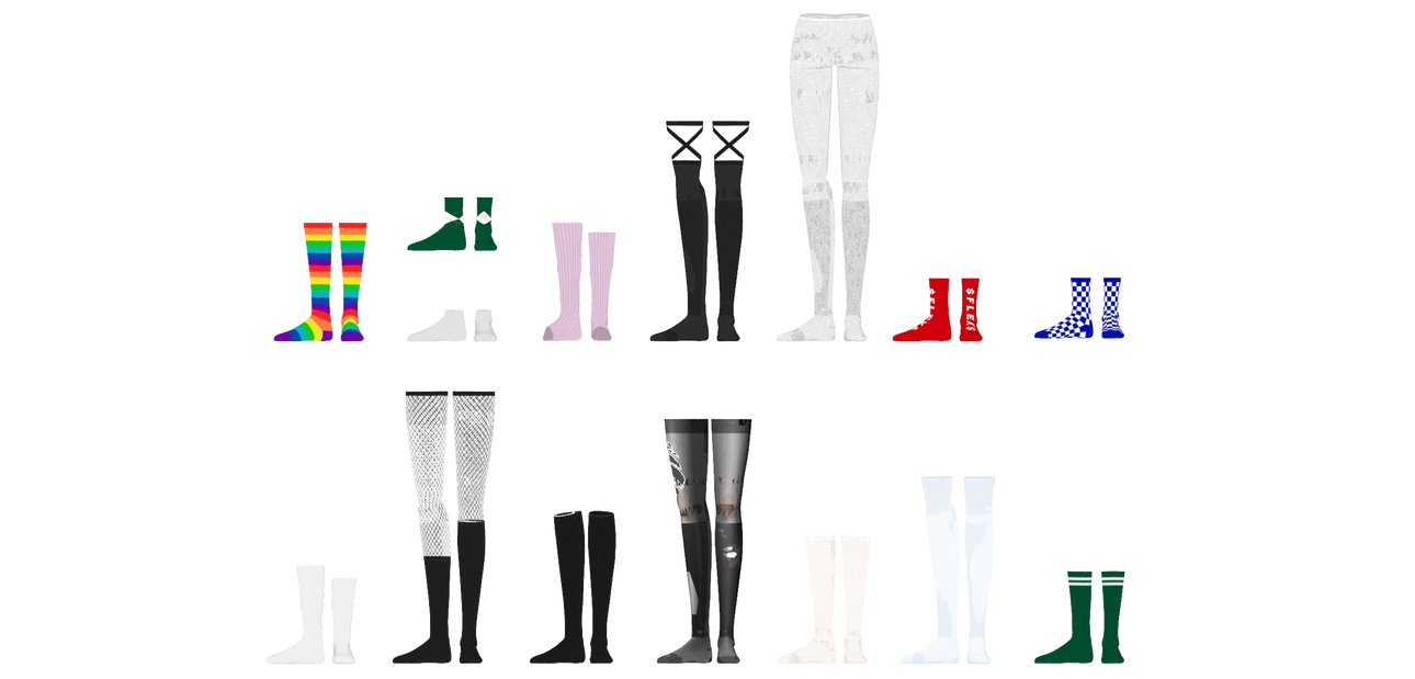 [MMD] ACRZ - Socks by gummy-frog on DeviantArt