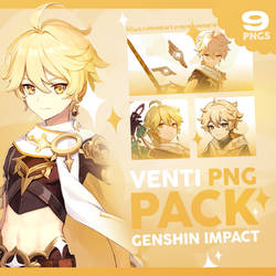 PNG PACK 20: AETHER (genshin impact)