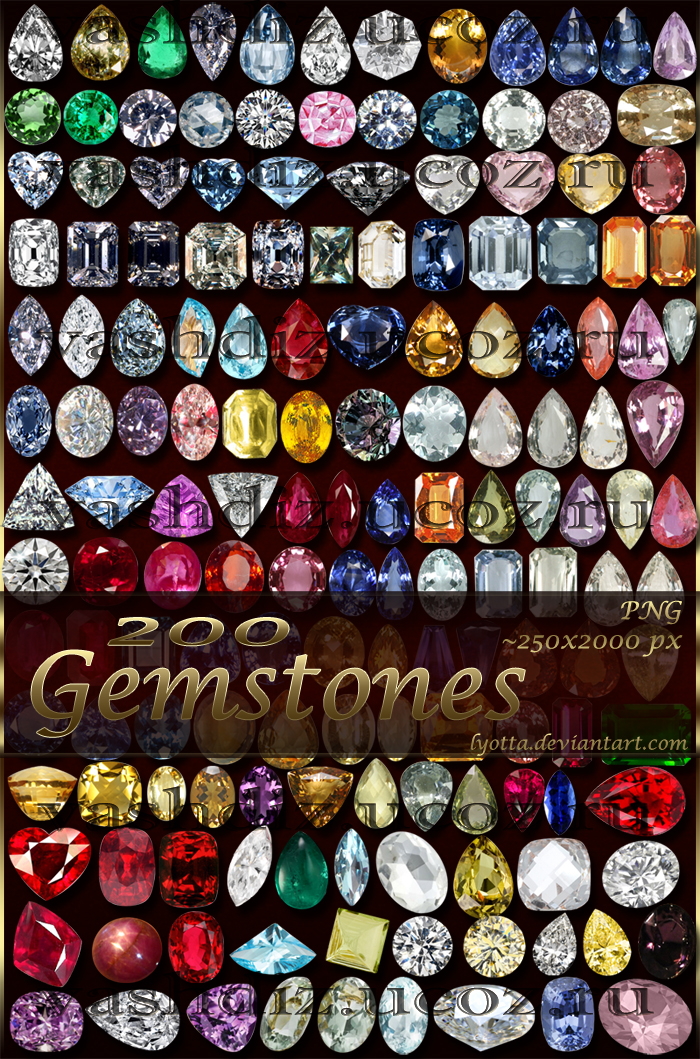200 gemstones