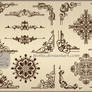 Ornaments design elements color LZ 32