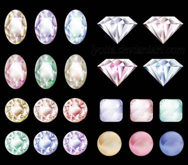 Diamonds gemstones LZ 02