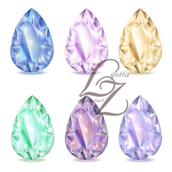 Diamonds gemstones LZ 04