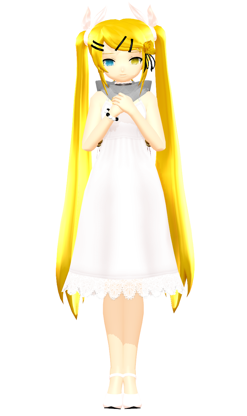 MMD - White Eve Rin DL by YellowDesuCake on DeviantArt