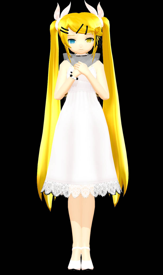 MMD - White Eve Rin DL by YellowDesuCake on DeviantArt