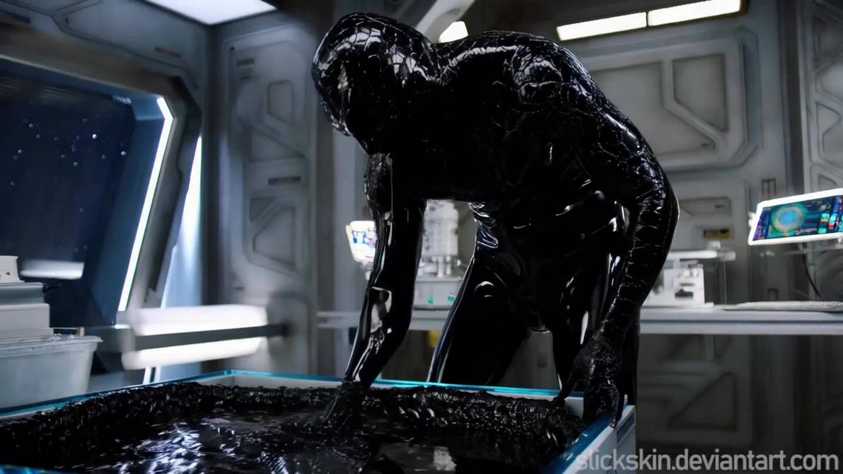 Liquid Rubber Alien Spacelab 6 by slickskin on DeviantArt