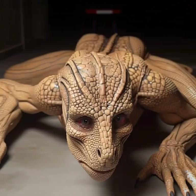 Humanoid lizard close-up by slickskin on DeviantArt