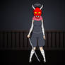 Ninja Girl, Possessed by the Oni Mask