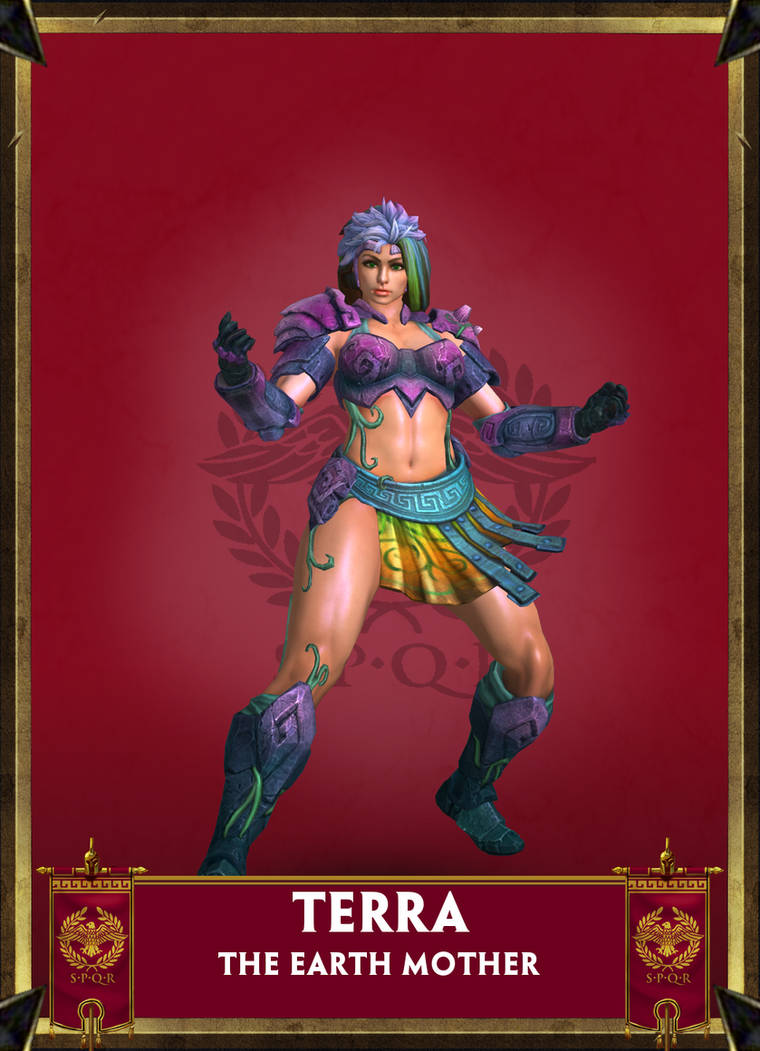 XPS - Smite: Terra, The Earth Mother by Kaiology on DeviantArt