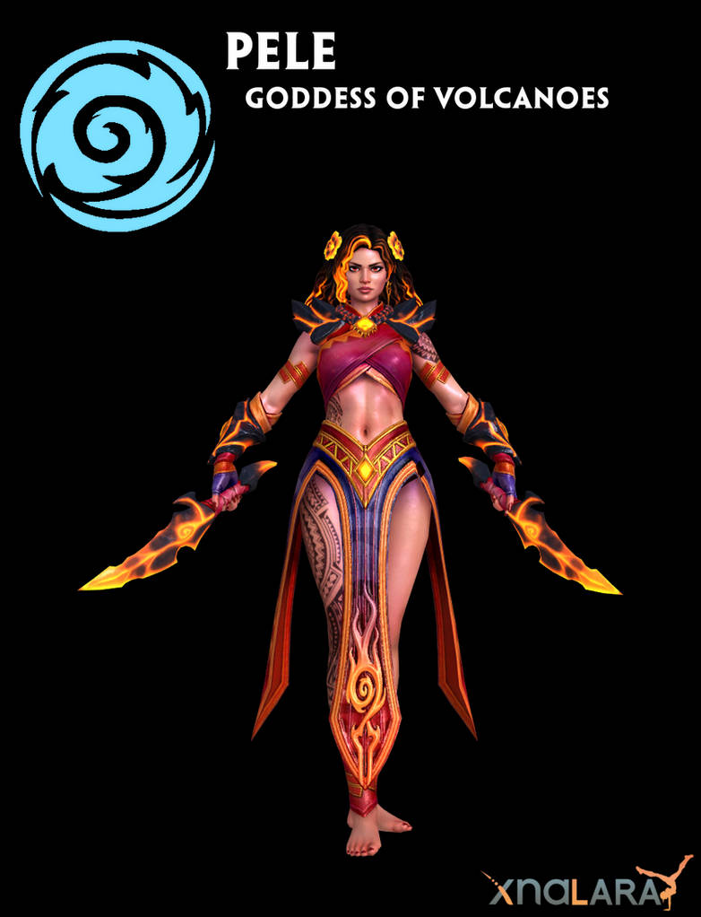XPS - Smite: Pele, Goddess of Volcanoes by Kaiology on DeviantArt