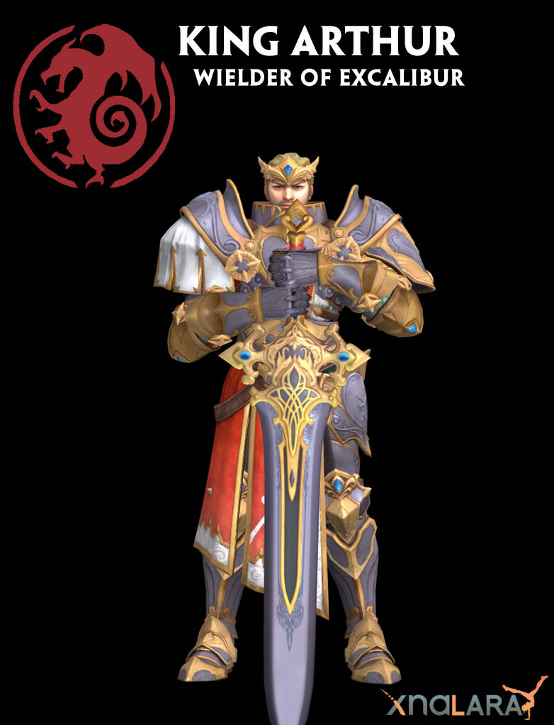 Xps Smite King Arthur Wielder Of Excalibur By Kaiology On Deviantart King arthur probably out of all them, the best smite god, king arthur is an extremely powerful warrior who deals high area damage and has strong crowd control abilities. xps smite king arthur wielder of