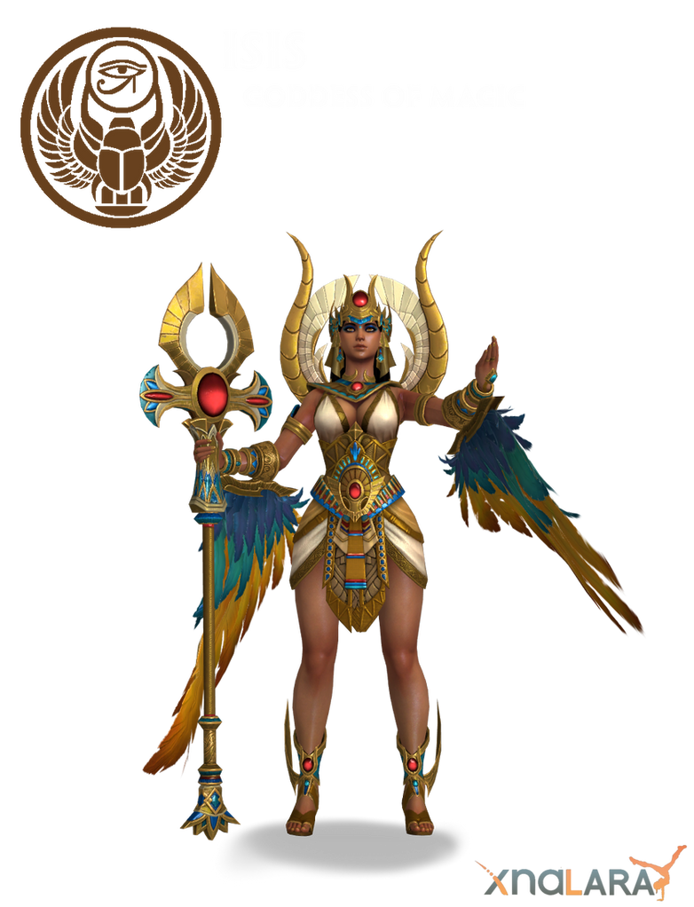 XPS - Smite: Isis, Goddess of Magic by Kaiology on DeviantArt