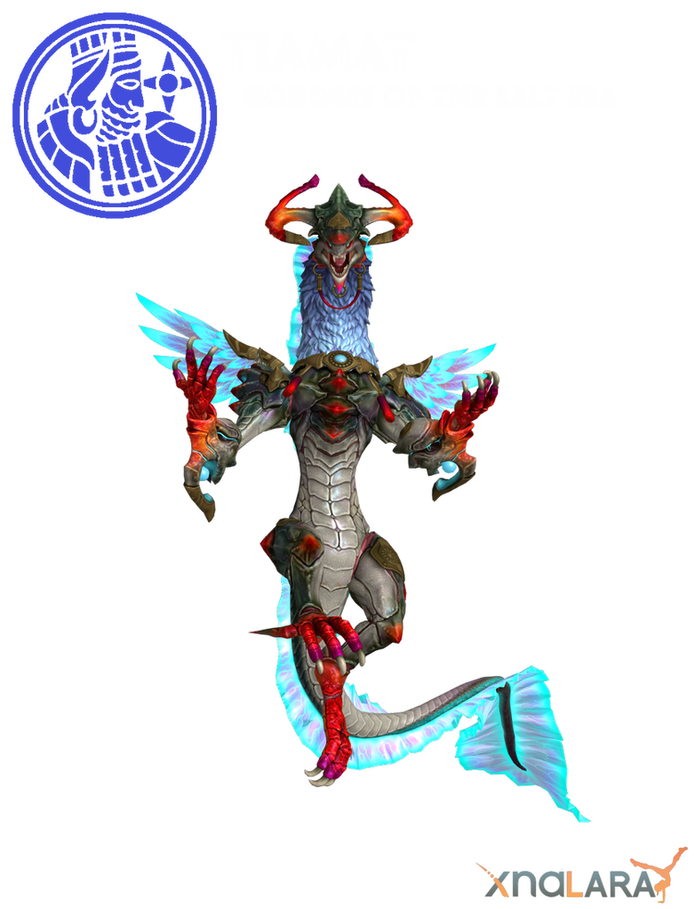 XPS - Smite: Tiamat, Goddess of the Salt Sea by Kaiology on DeviantArt