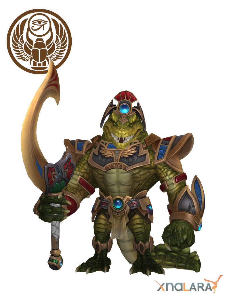 XPS - Smite: Sobek, God of the Nile by Kaiology on DeviantArt