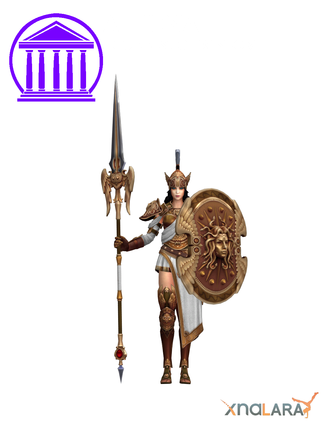 XPS - Smite: Athena, Goddess of Wisdom by Kaiology on DeviantArt