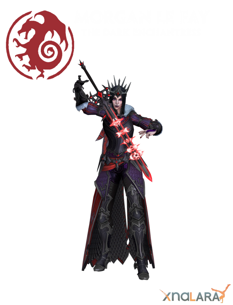 XPS Smite Le Fay, The Dark Enchantress by Kaiology on
