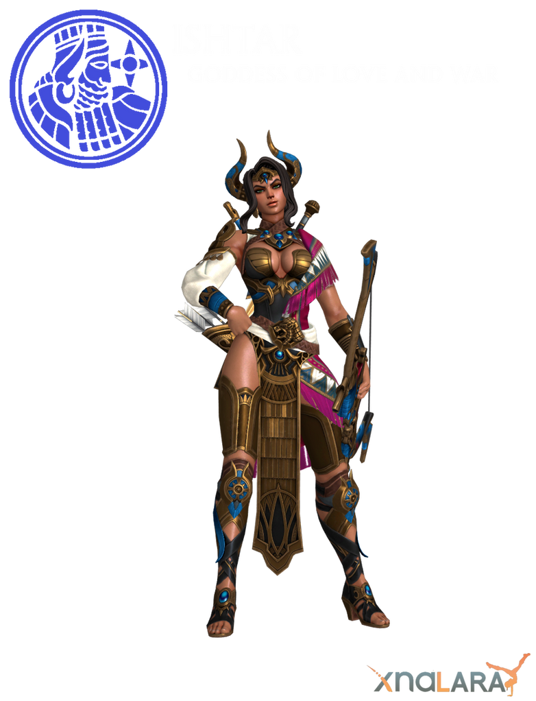 XPS - Smite: Ishtar, Goddess of Love and War by Kaiology on DeviantArt