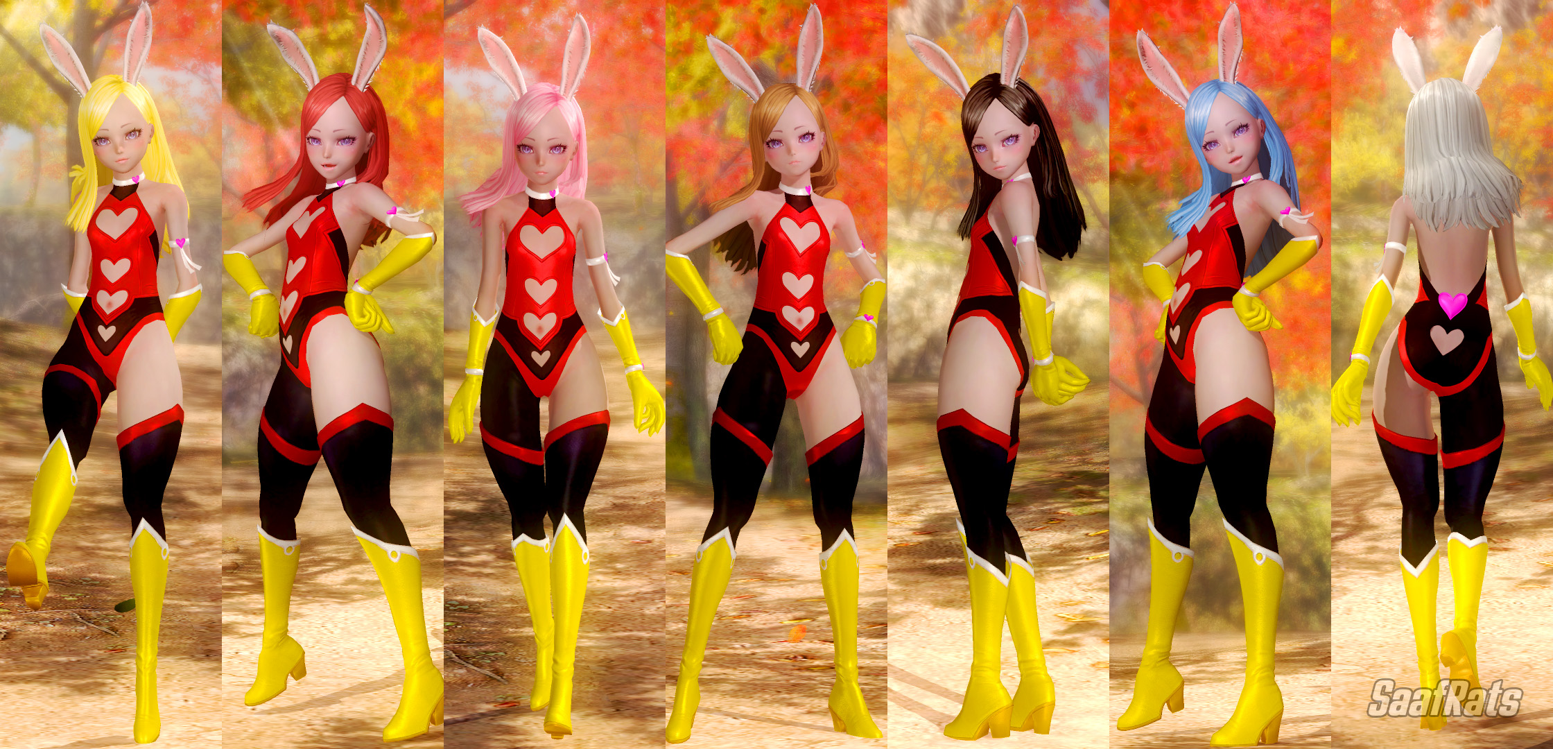 DOWNLOAD: ELIN GIRL - default costume [DOA5LR]