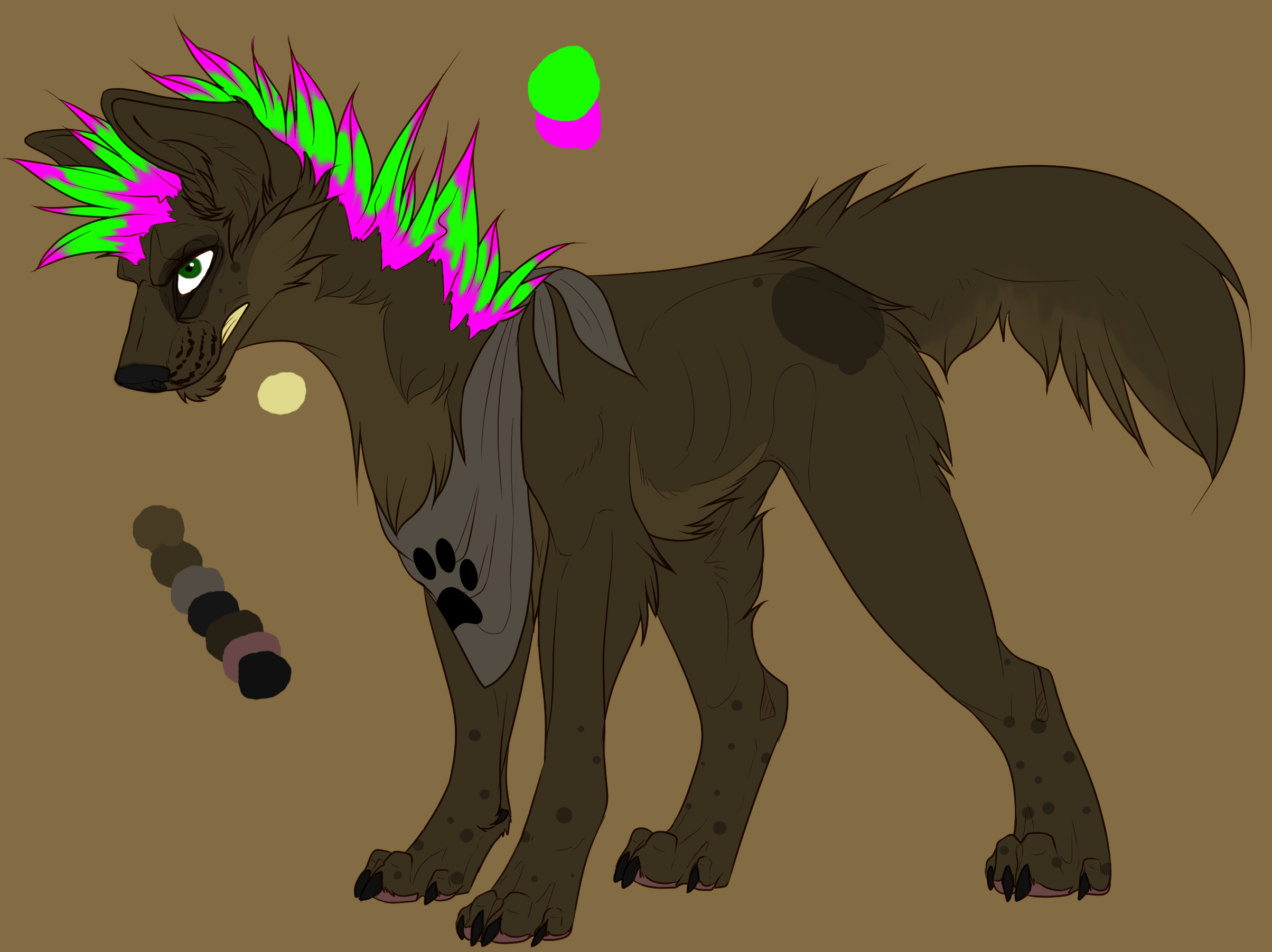 Punk Dog Adoptable 2 (CLOSED)