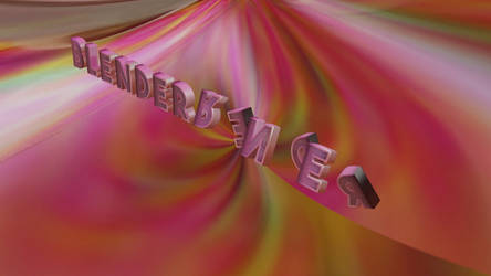 Blender Render Lettering 3D Video