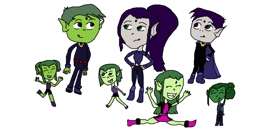 The Logans: Teen Titans Go! Style