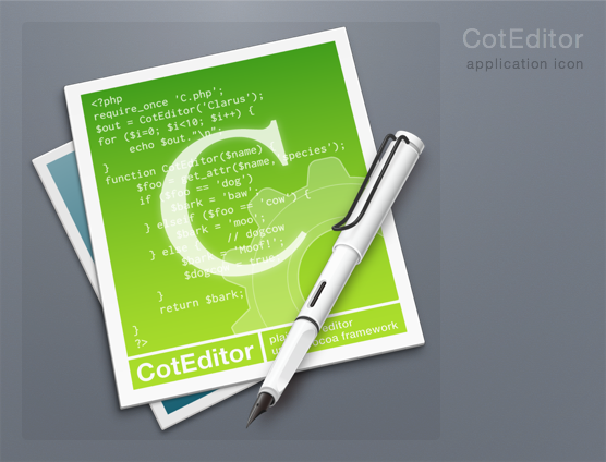 CotEditor Icon by 1024jp