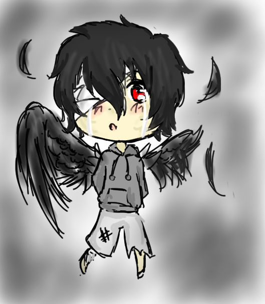 Fallen Angel Adoptable (closed) by The89thAlice on DeviantArt