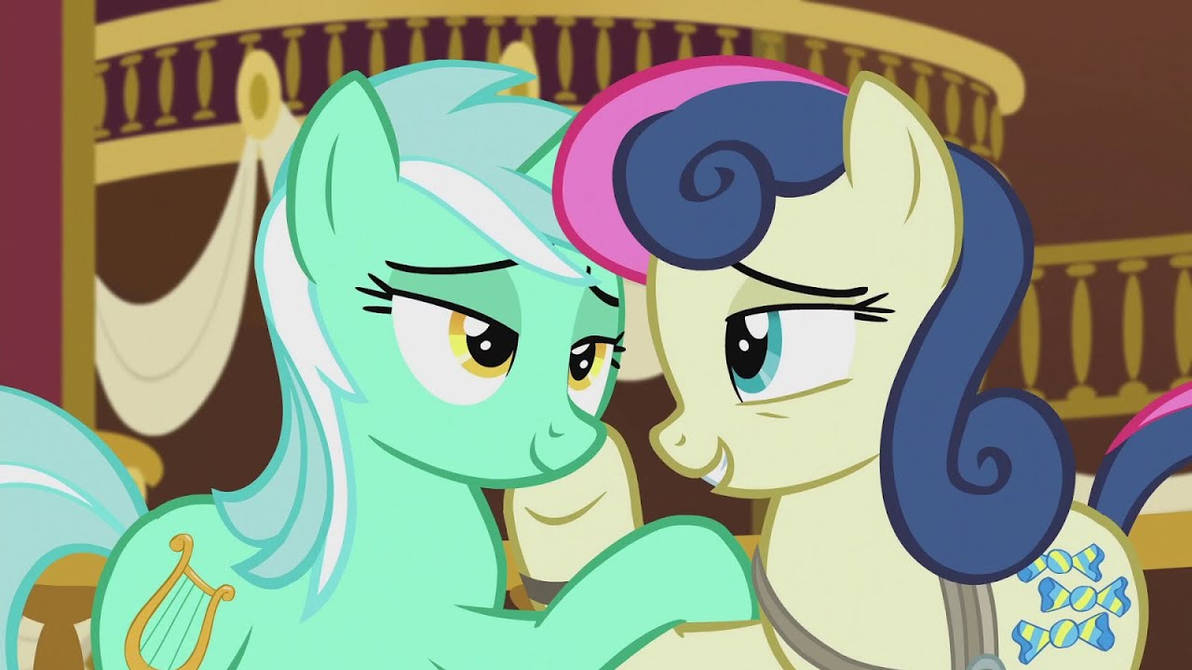 Lyra Heartstrings and Bon Bon by Jakemayo89 on DeviantArt