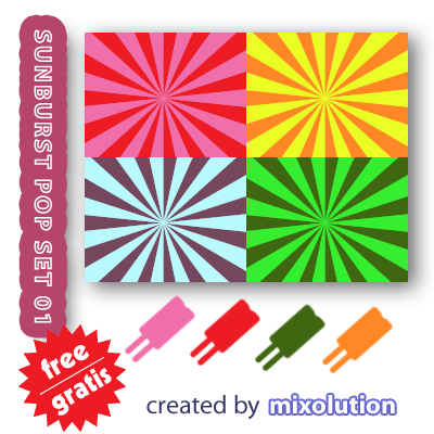 Sunburst Pop Set - Mixolution