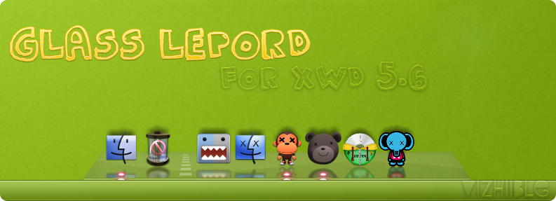 Skin Glass Leopord For XWD 5.6