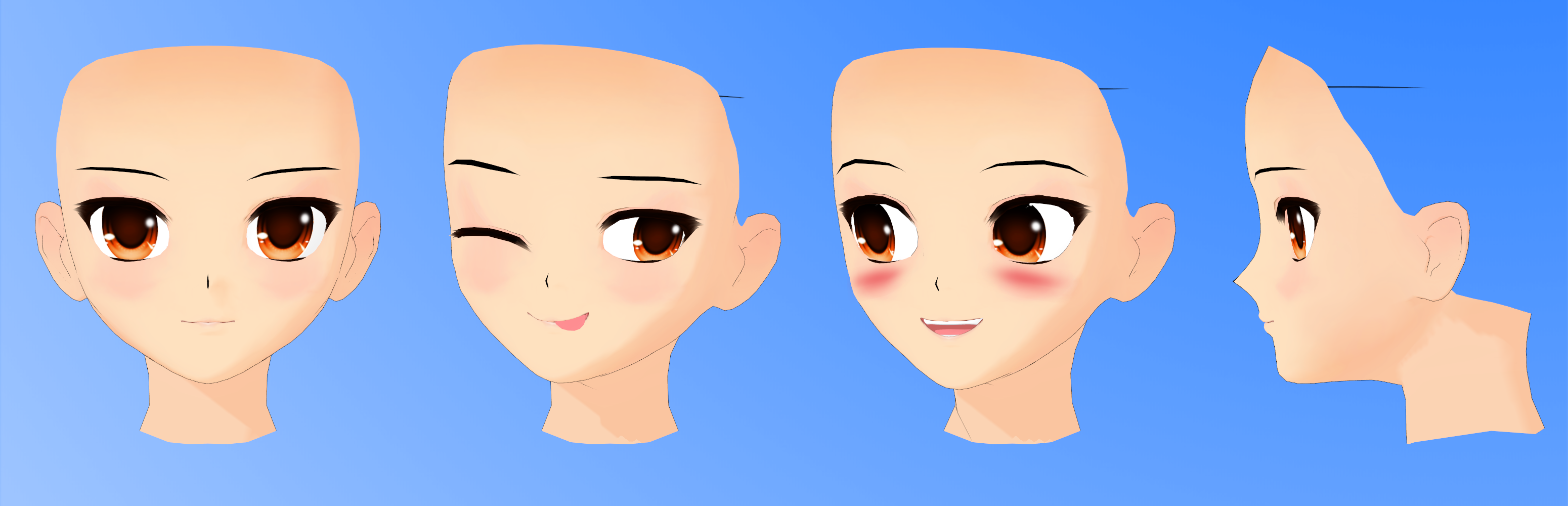 MMD male face. TGA face MMD. Base no face. Based heads