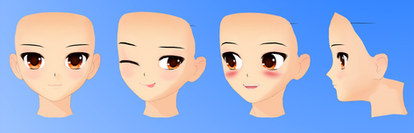 Kio combined female face + download - UPDATE 1.2 -