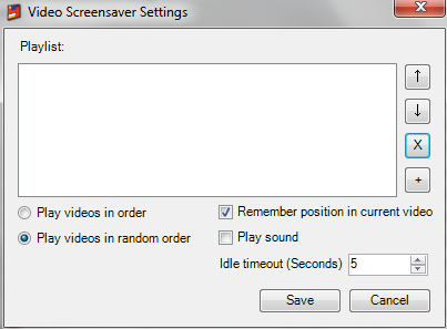 Video Screensaver