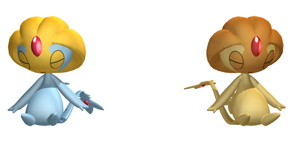 (MMD DL) Pokemon (3DS/Switch/Mobile) Uxie by Lilothestitch on DeviantArt