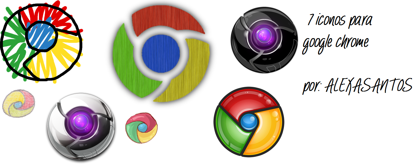 Iconos Para Google Chrome By Alexasantos On Deviantart