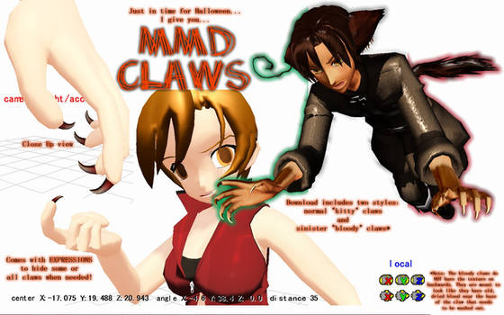 .::MMD Download - Claws::.