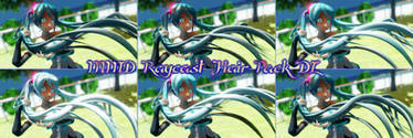 MMD Raycast Hair Material Pack DL