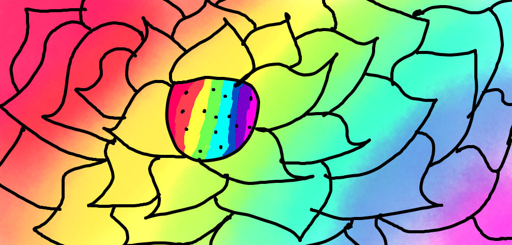Rainbow Rose by AriRose123 on DeviantArt
