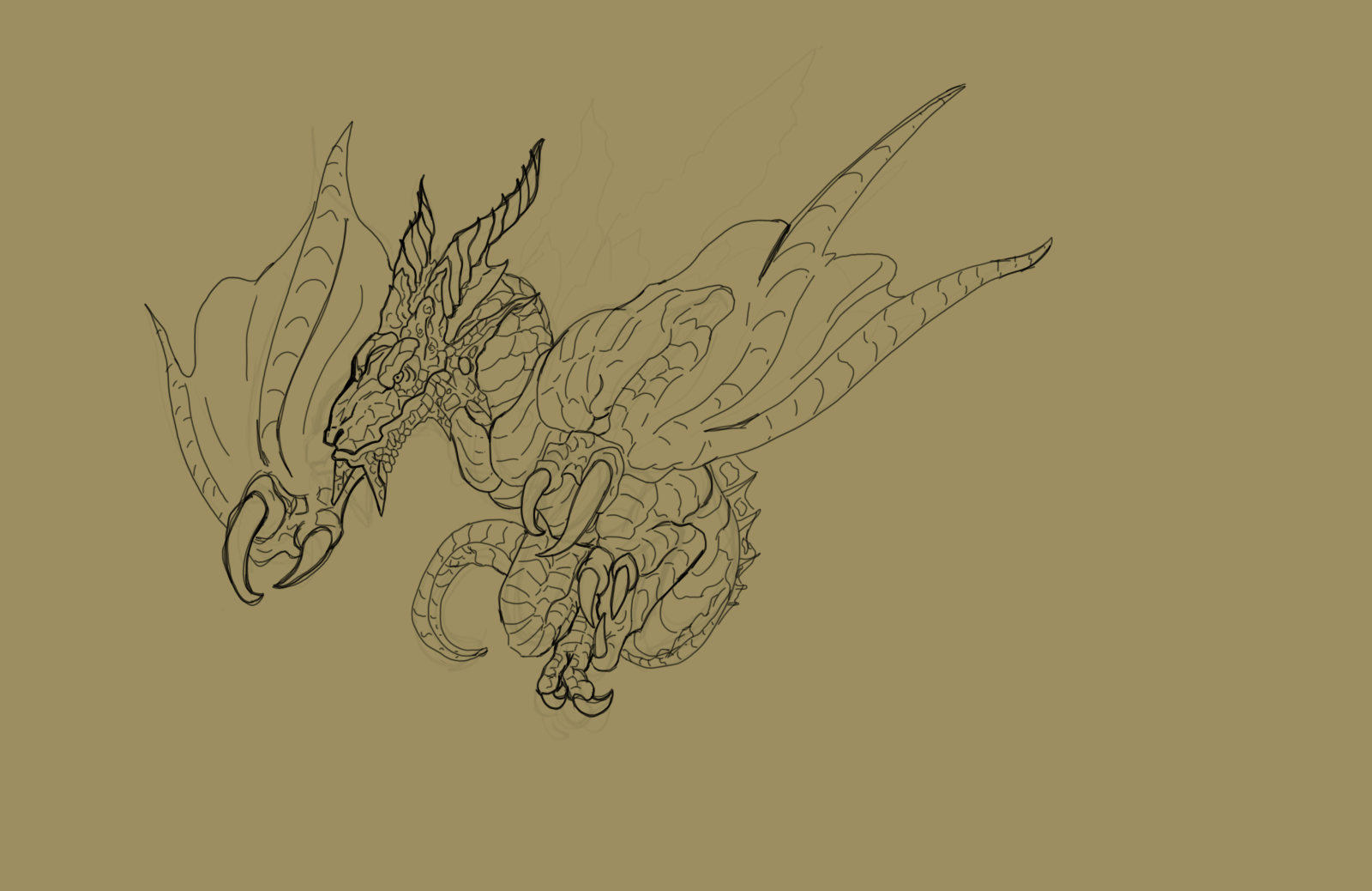 dragon thing by bobrady89 on DeviantArt