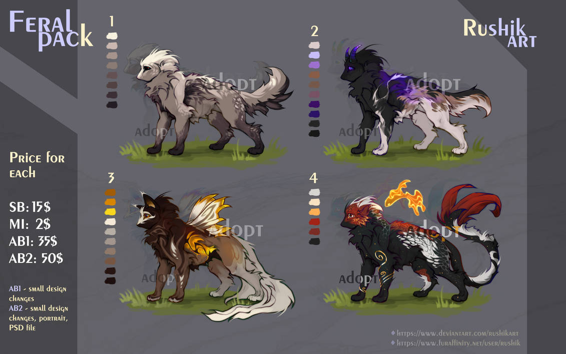 Adopt auction | C L O S E by rushikART on DeviantArt