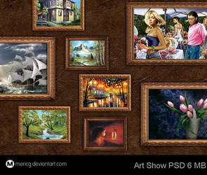 Art Show PSD