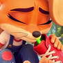 Coco Bandicoot showing her stinky feet