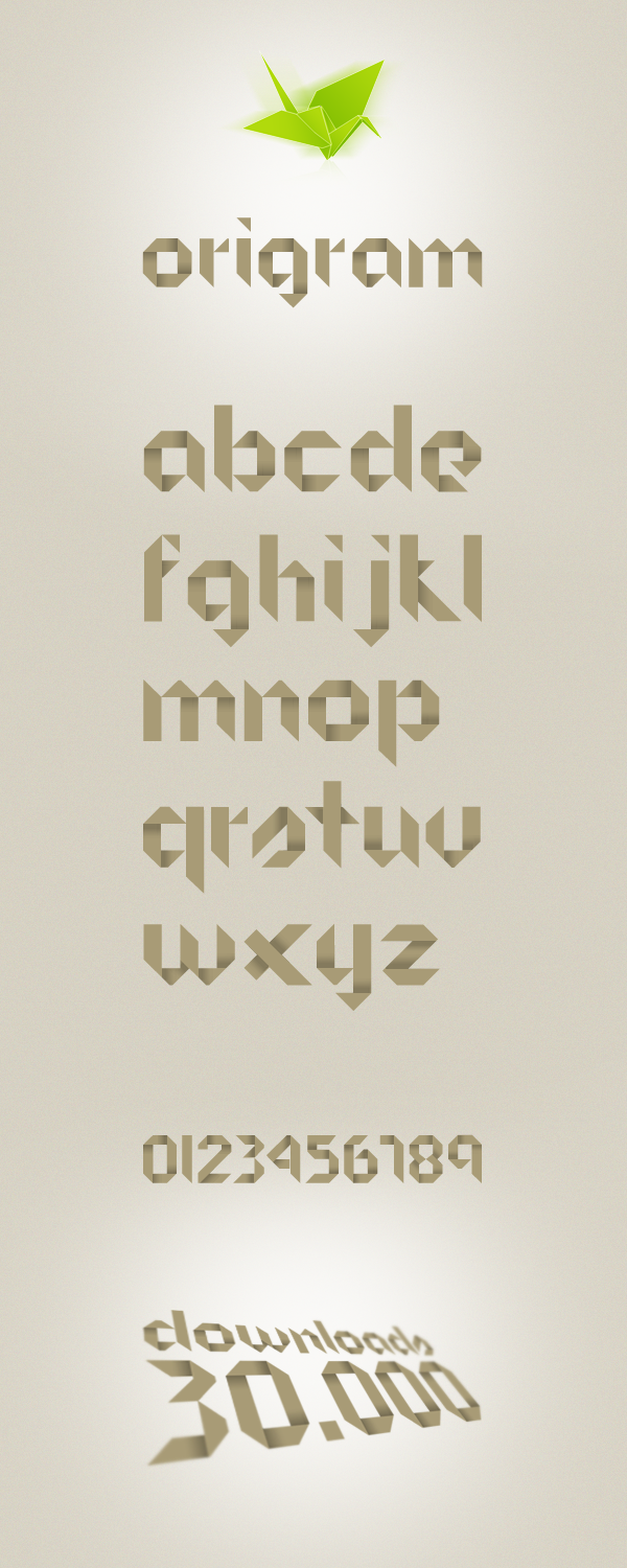 Origram Free Font