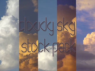 Cloudy Sky Stock Pack