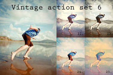 Vintage action set 6