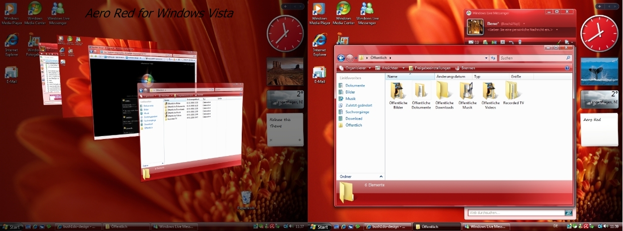 Red Aero for Vista