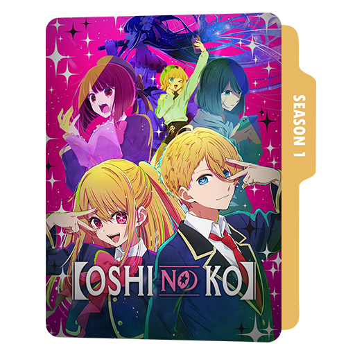 Oshi no Ko Season 1 Folder Icon v1 by TDN98 on DeviantArt