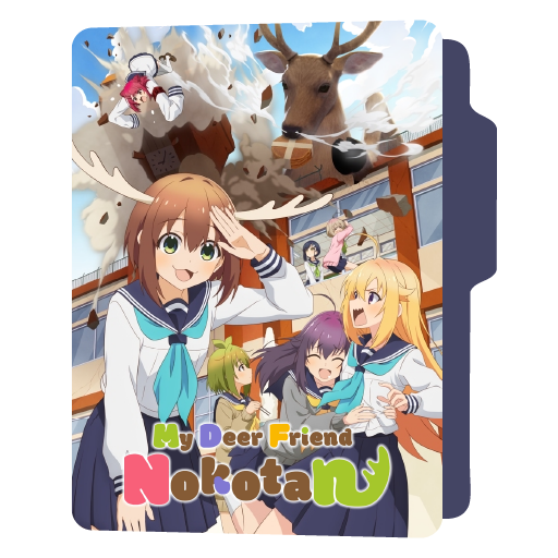My Deer Friend Nokotan Folder Icon v1 (English) by TDN98 on DeviantArt