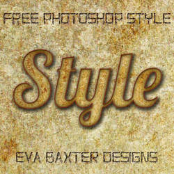 FREE PHOTOSHOP STYLE -- EVA BAXTER DESIGNS